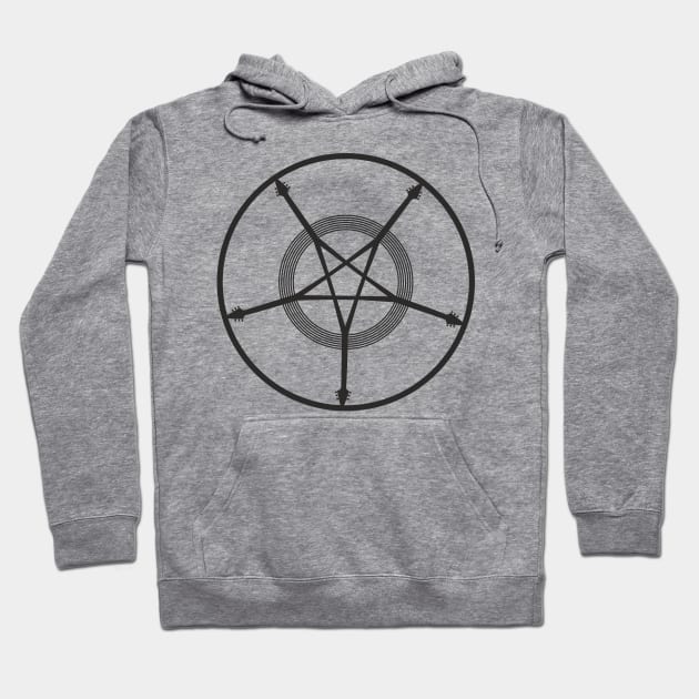 Guitar pentagram Hoodie by aceofspace